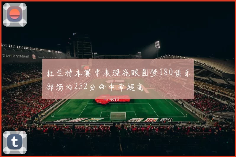 杜兰特本赛季表现亮眼圆梦180俱乐部场均252分命中率超高